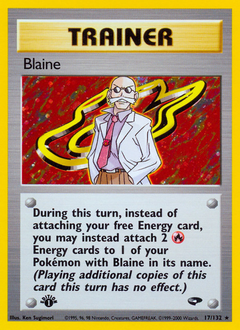 Blaine - Gym Challenge