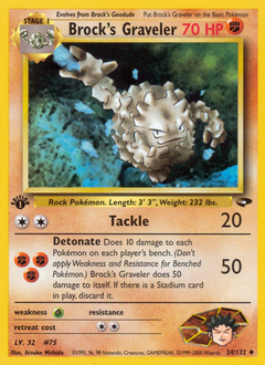 Brock's Graveler - Gym Challenge