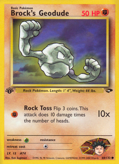 Brock's Geodude - Gym Challenge