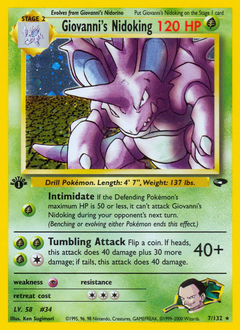 Giovanni's Nidoking - Gym Challenge