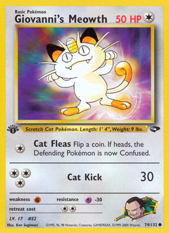 Giovanni's Meowth - Gym Challenge