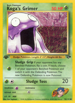 Koga's Grimer - Gym Challenge