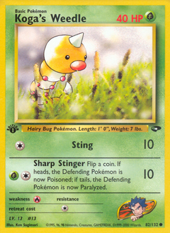 Weedle - Legendary Collection #99 Price & Value ($0.74) | PokeScope