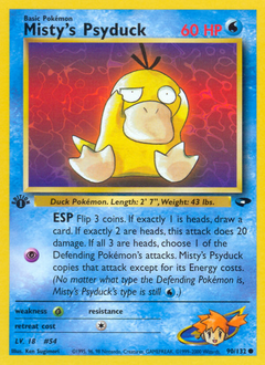 Misty's Psyduck - Gym Challenge