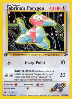 Sabrina's Porygon - Gym Challenge