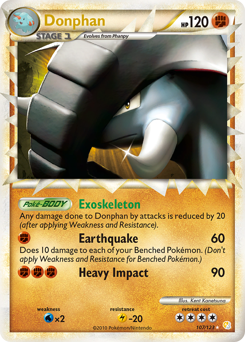 Donphan - HeartGold & SoulSilver