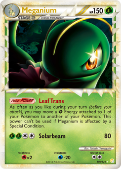 Meganium - HeartGold & SoulSilver