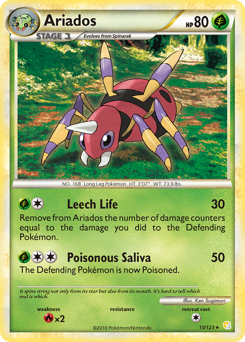 Ariados - HeartGold & SoulSilver