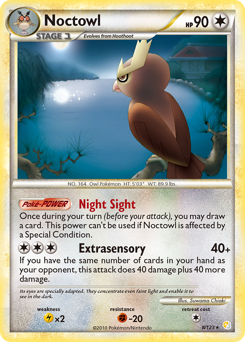 Noctowl - HeartGold & SoulSilver