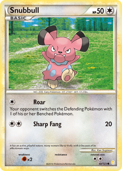 Snubbull - HeartGold & SoulSilver
