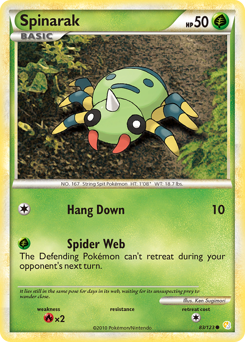Spinarak - HeartGold & SoulSilver
