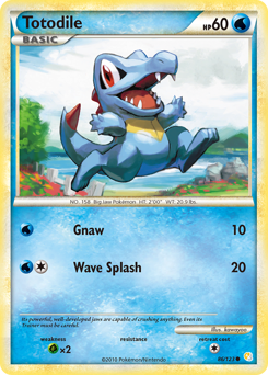 Totodile - HeartGold & SoulSilver
