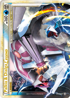 Palkia & Dialga LEGEND - HS Triumphant