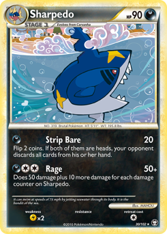 Sharpedo - HS Triumphant