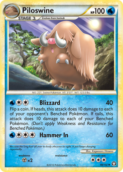 Piloswine - HS Triumphant