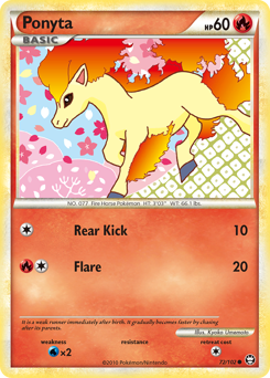 Ponyta - HS Triumphant