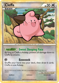 Cleffa - HGSS Black Star Promos