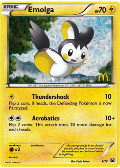Emolga - McDonald's Collection 2012