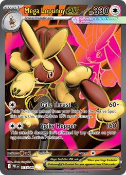 Mega Lopunny ex - Phantasmal Flames