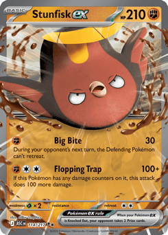 Stunfisk ex - Ascended Heroes