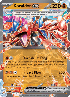 Koraidon ex - Ascended Heroes