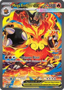 Mega Emboar ex - Ascended Heroes