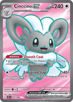 Cinccino ex - Chaos Rising