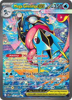 Mega Greninja ex - Chaos Rising