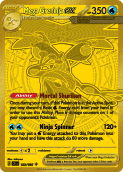 Mega Greninja ex - Chaos Rising