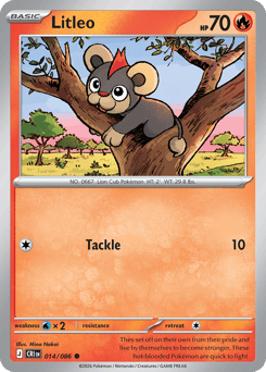 Litleo - Chaos Rising #14 Price & Value ($0.06) | PokeScope