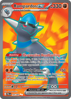 Rampardos ex - Pitch Black