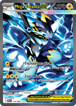 Mega Zeraora ex - Pitch Black