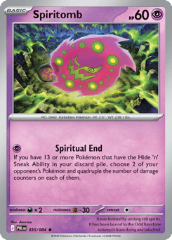 Spiritomb - Pitch Black