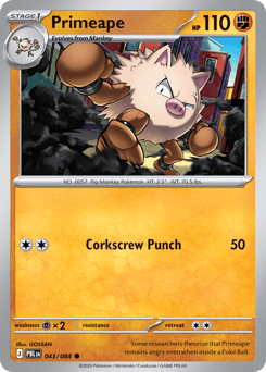 Primeape - Pitch Black