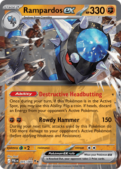 Rampardos ex - Pitch Black