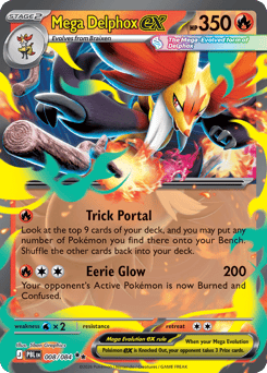 Mega Delphox ex - Pitch Black