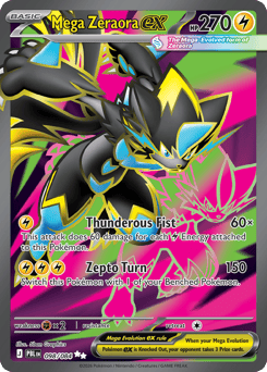 Mega Zeraora ex - Pitch Black