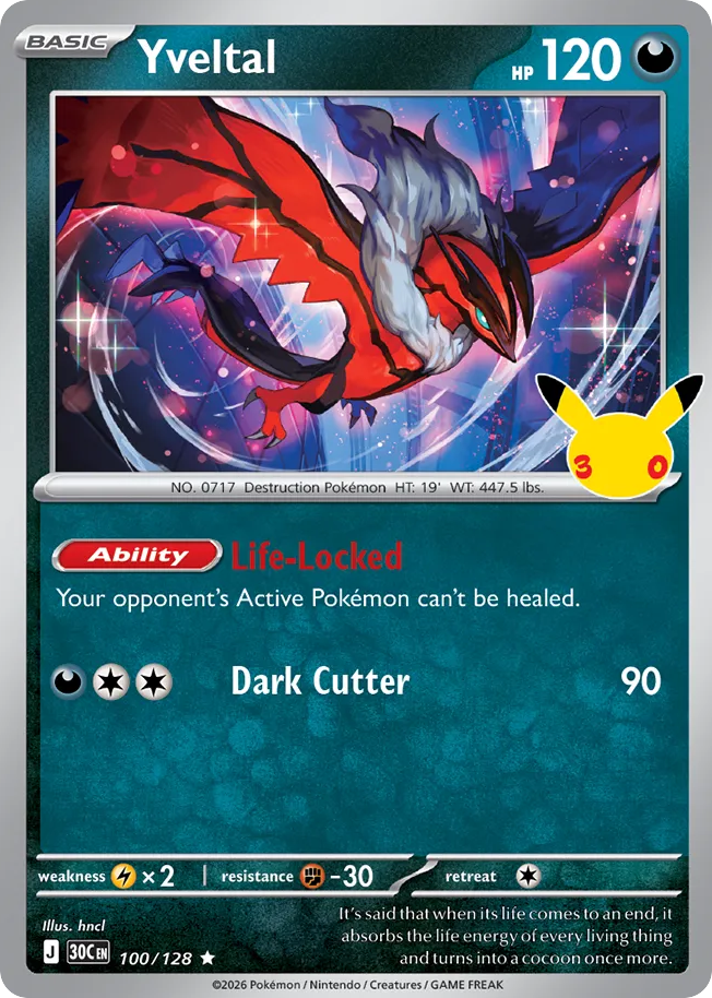 Yveltal 30th Celebration