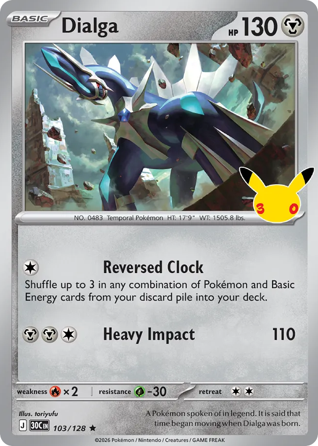 Dialga 30th Celebration