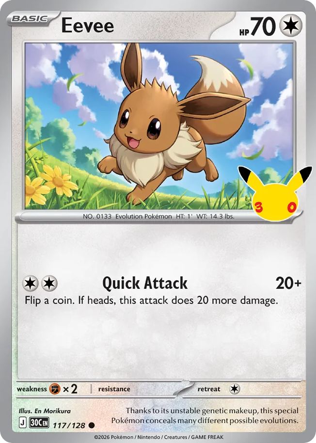 Eevee 30th Celebration
