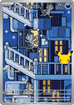 Alolan Meowth - 30th Celebration