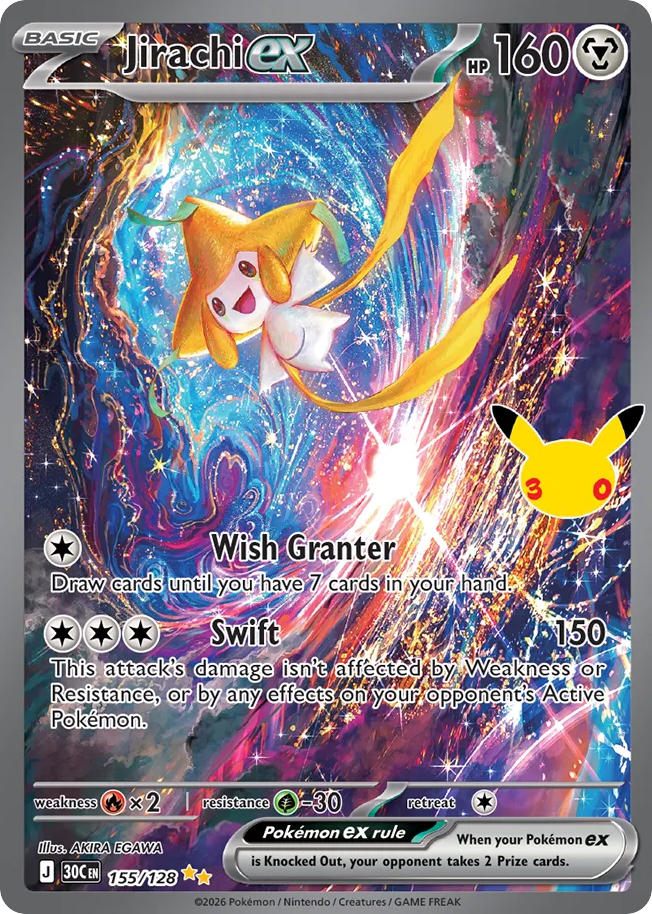 Jirachi ex 30th Celebration