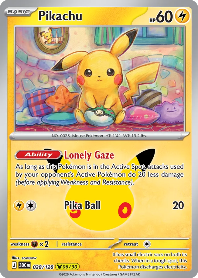 Pikachu 30th Celebration