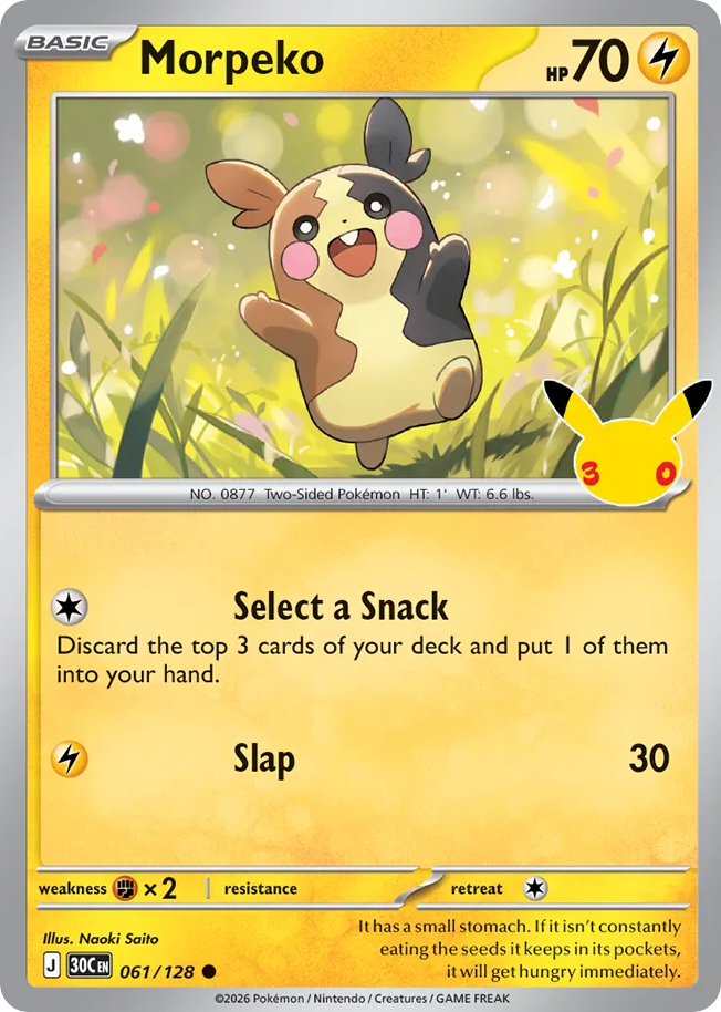 Morpeko 30th Celebration