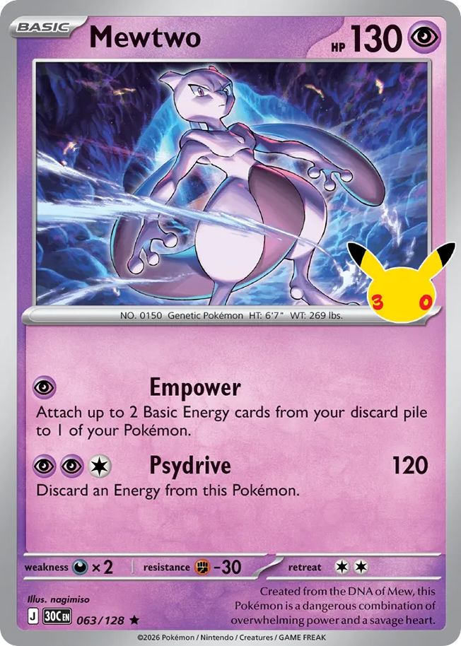 Mewtwo 30th Celebration