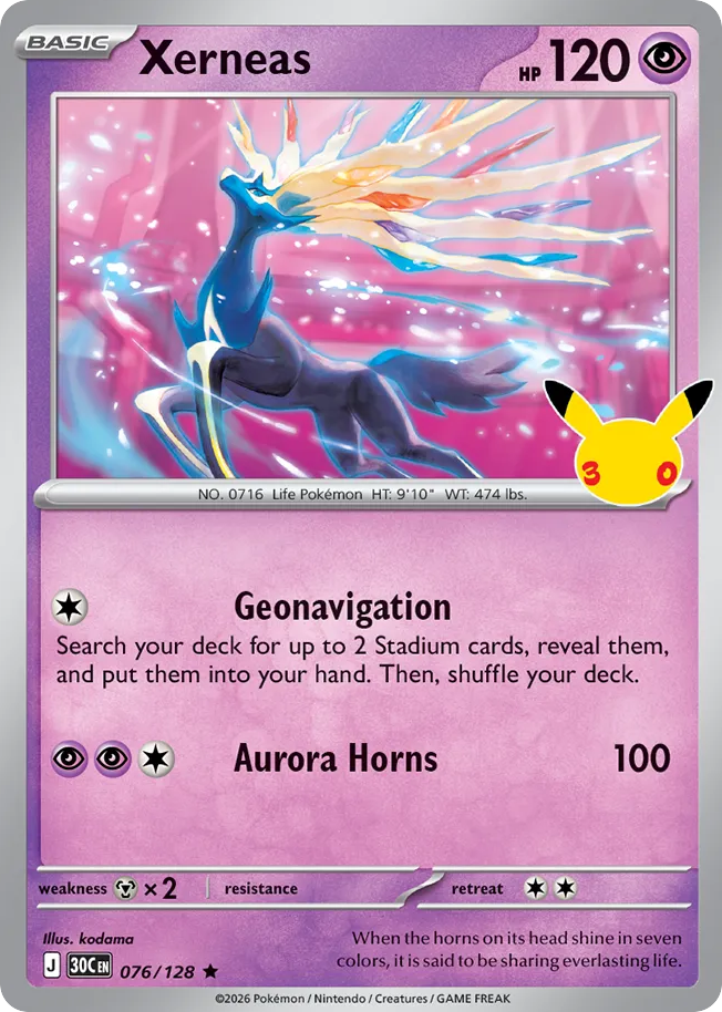 Xerneas 30th Celebration