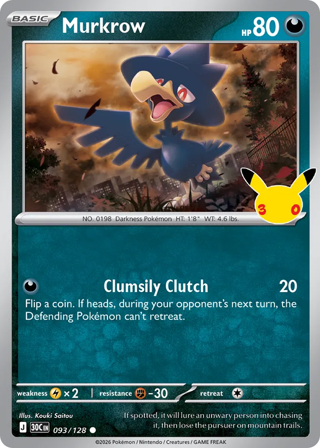 Murkrow 30th Celebration