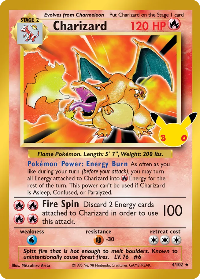 Charizard 30th Celebration: Classic Collection
