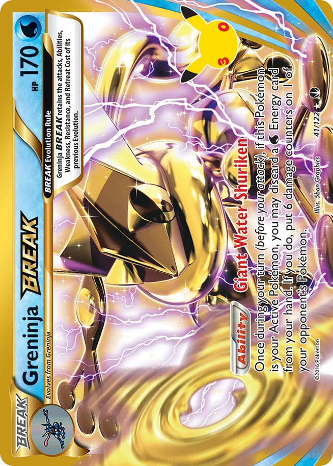 Greninja BREAK 30th Celebration: Classic Collection