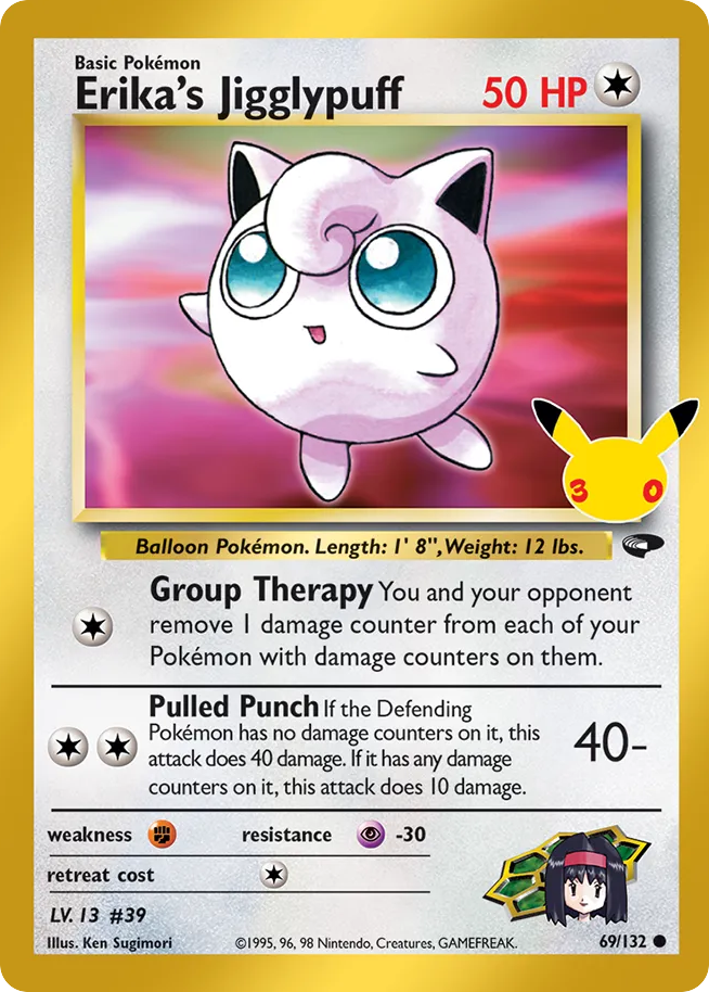 Erika's Jigglypuff 30th Celebration: Classic Collection